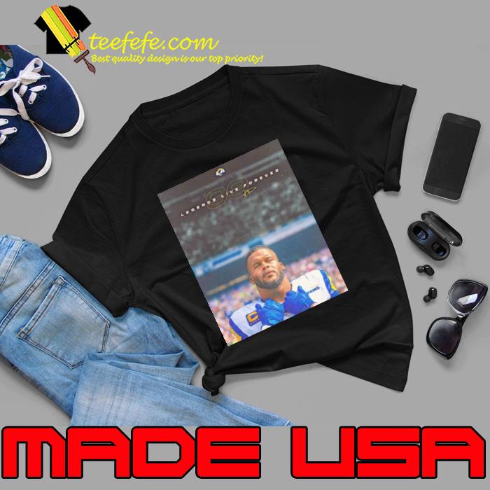 Aaron Donald Los Angeles Rams 99 Lengends Live Forever s Unisex Aaron Donald Los Angeles Rams 99 Lengends Live Forever s Unisex