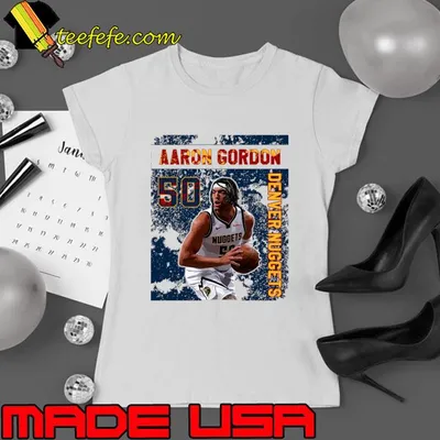 Aaron gordon American professional basketball player Denver Nuggets T-Shirt