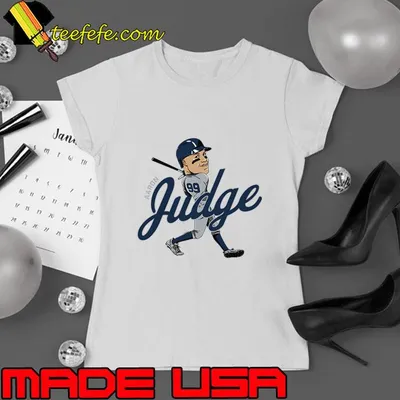 Aaron Judge American professional baseball outfielder Caricature T-Shirt