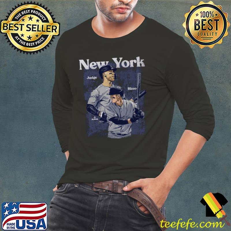 Aaron Judge & Anthony Rizzo New York Y Headline T-Shirt Aaron Judge & Anthony Rizzo New York Y Headline T-Shirt
