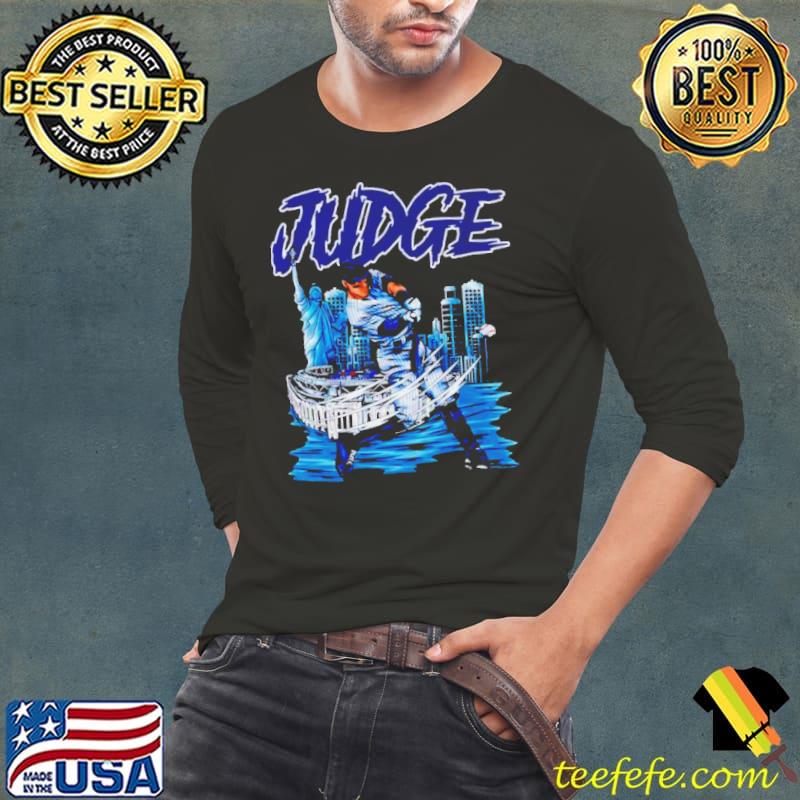 Aaron Judge Baseball Illustration s Long Sleeve Tee Aaron Judge Baseball Illustration s Long Sleeve Tee