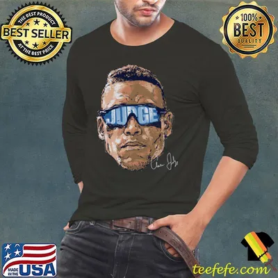 Aaron Judge professional baseball outfielder New York Y Sunglasses T-Shirt
