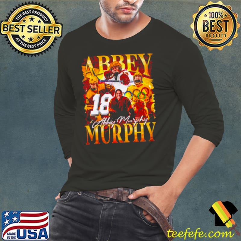 Abbey Murphy Minnesota hockey vintage s Long Sleeve Tee Abbey Murphy Minnesota hockey vintage s Long Sleeve Tee