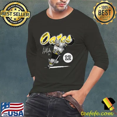 Adam Oates Boston Retro Script Canadian former professional ice hockey player T-Shirt
