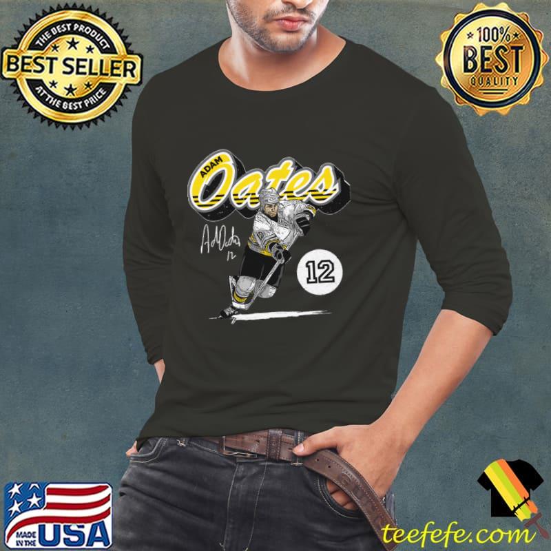 Adam Oates Boston Retro Script Canadian former professional ice hockey player T-Shirt Adam Oates Boston Retro Script Canadian former professional ice hockey player T-Shirt