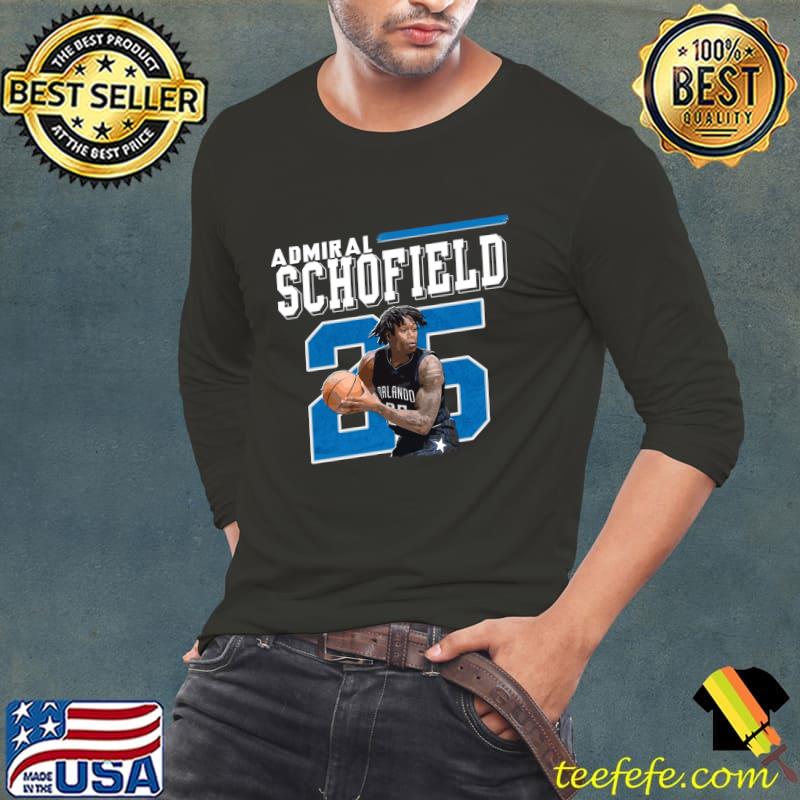 Admiral Schofield British-American professional basketball player Orlando Magic T-Shirt Admiral Schofield British-American professional basketball player Orlando Magic T-Shirt
