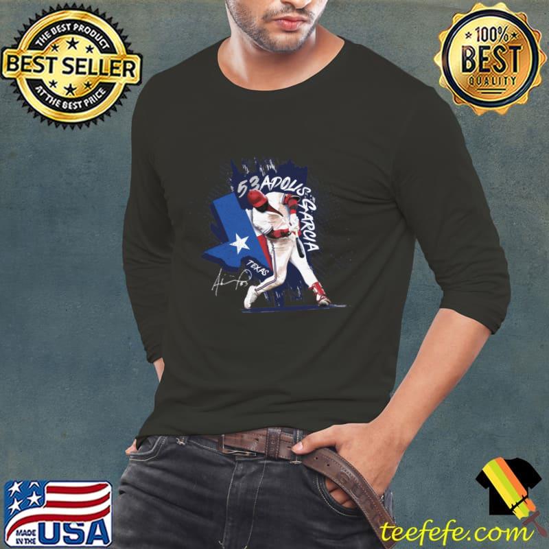 Adolis Garcia Texas Pride Cuban professional baseball outfielder T-Shirt