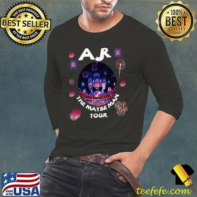 AJR the Maybe man tour 2024 Celebration T-Shirt