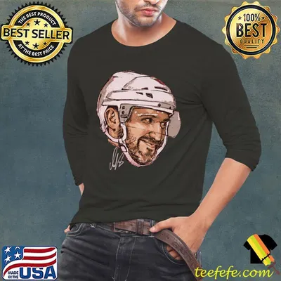 Alex Ovechkin Washington Portrait Russian professional ice hockey left winger T-Shirt