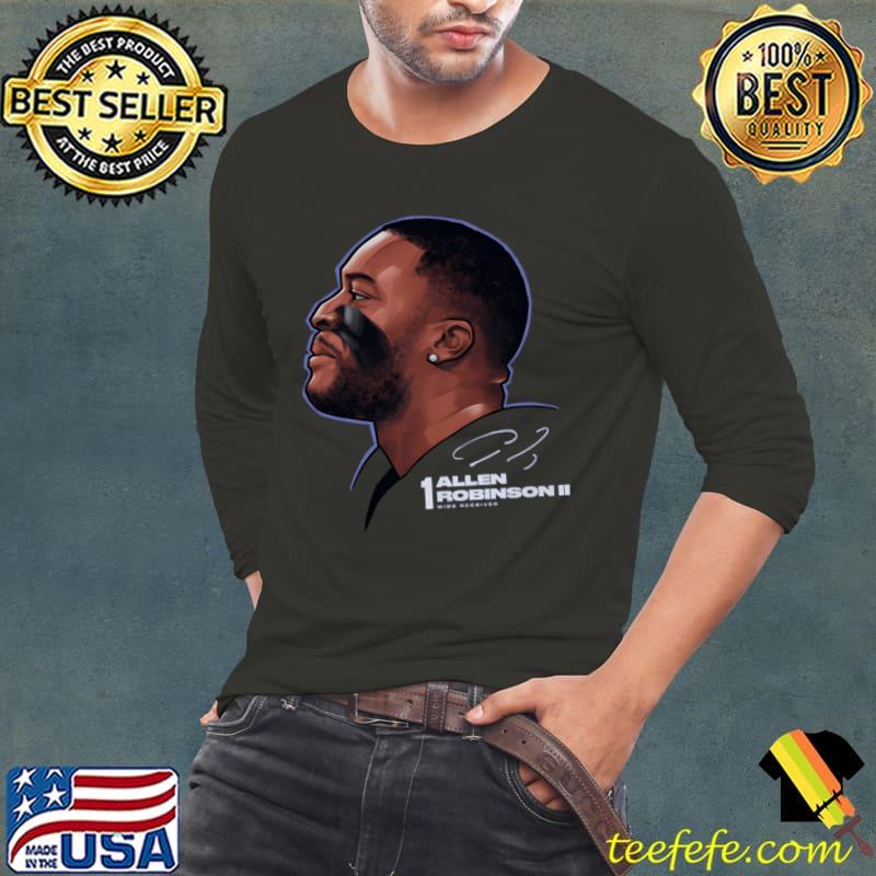 Allen Robinson American football wide receiver Los Angeles R Profile T-Shirt Allen Robinson American football wide receiver Los Angeles R Profile T-Shirt