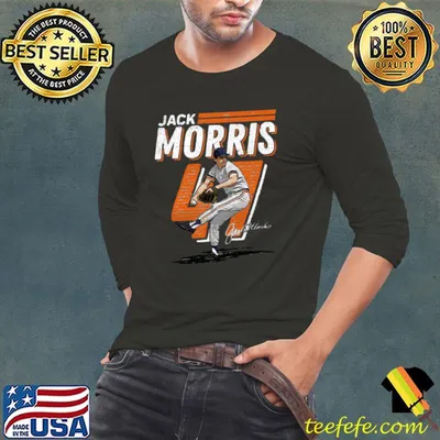 American former professional baseball starting pitcher jack morris dash T-Shirt