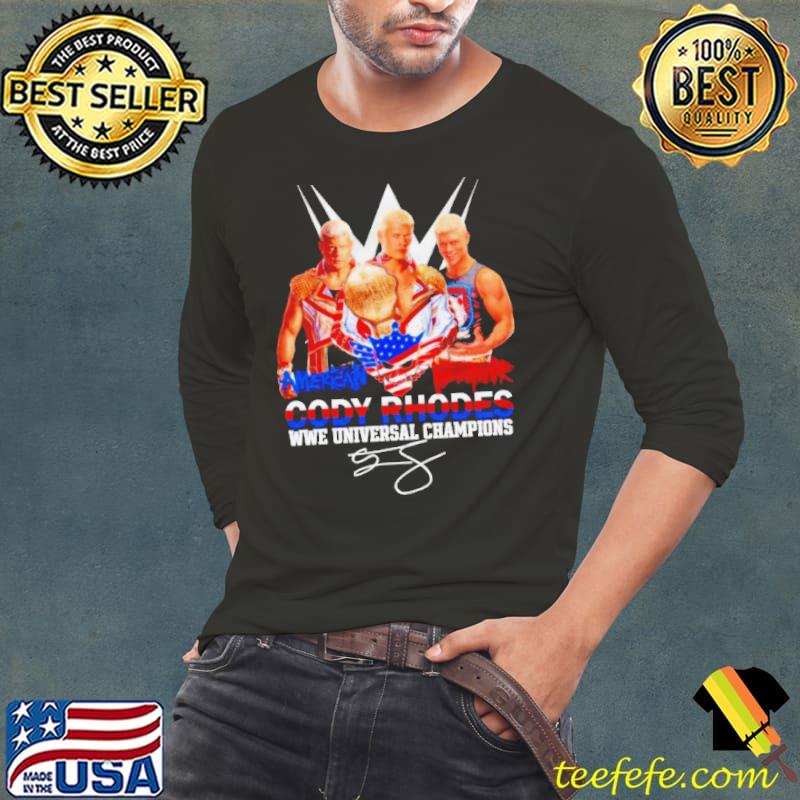American Nightmare Cody Rhodes Wwe Universal Champions Shirt Long Sleeve Tee American Nightmare Cody Rhodes Wwe Universal Champions Shirt Long Sleeve Tee