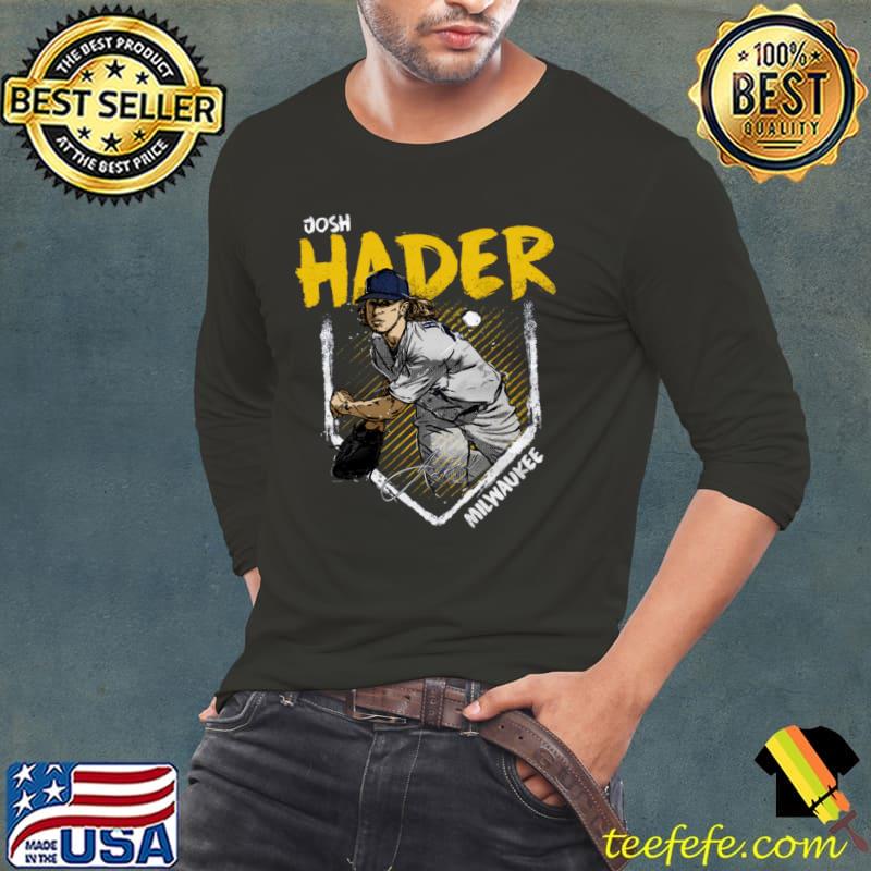 American professional baseball pitcher josh hader base T-Shirt American professional baseball pitcher josh hader base T-Shirt