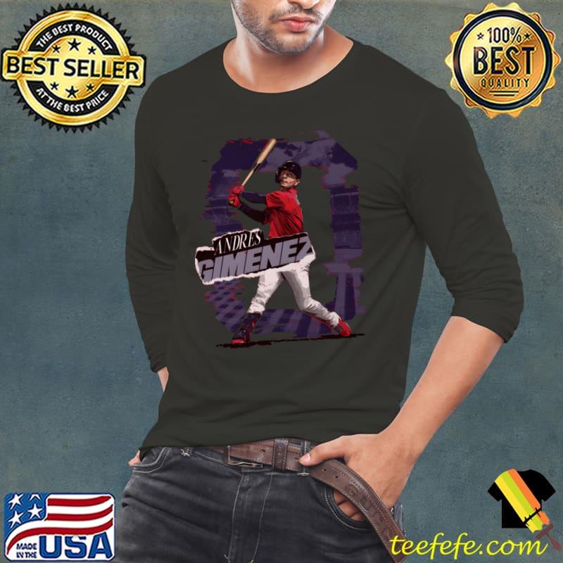 Andres Giez American professional baseball pitcher Cleveland Rough T-Shirt Long Sleeve Tee Andres Giez American professional baseball pitcher Cleveland Rough T-Shirt Long Sleeve Tee