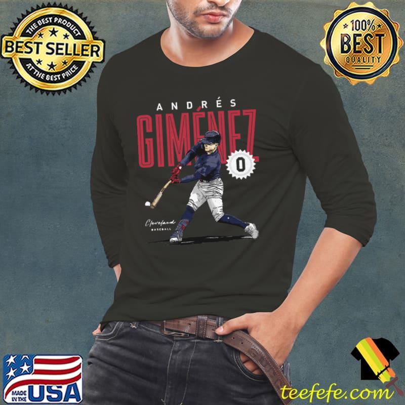Andres Gimenez Cleveland Card Venezuelan professional baseball T-Shirt