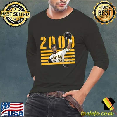 Andrew McCutchen Signature American professional baseball outfielder 2000 Hits T-Shirt