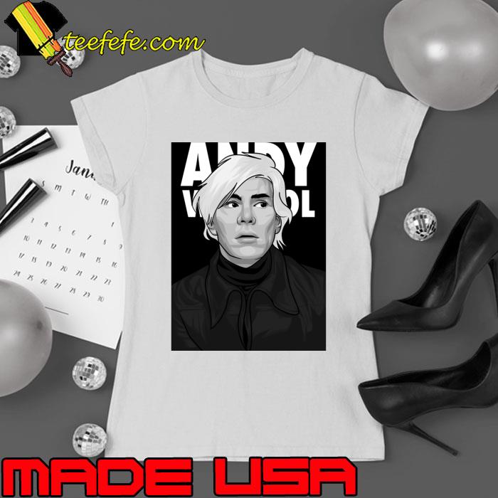 Andy Warhol American visual artist film director and producer T-Shirt Ladies tee Andy Warhol American visual artist film director and producer T-Shirt Ladies tee