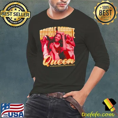 Angel Reese double double queen shirt