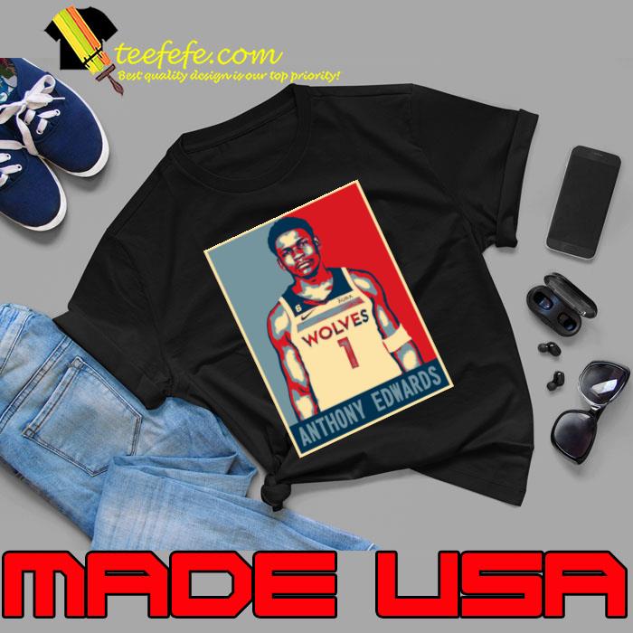 Anthony Edwards American professional basketball player Minnesota Timberwolves T-Shirt Unisex Anthony Edwards American professional basketball player Minnesota Timberwolves T-Shirt Unisex