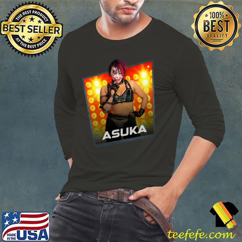 Asuka Card Game Japanese professional wrestler T-Shirt Long Sleeve Tee Asuka Card Game Japanese professional wrestler T-Shirt Long Sleeve Tee