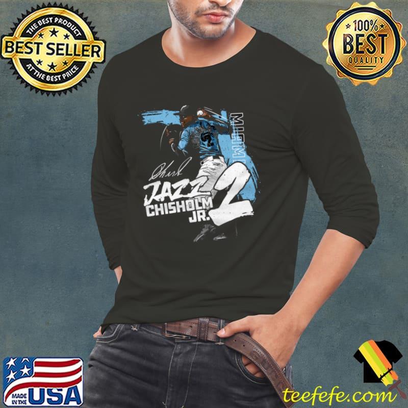 Bahamian professional baseball second baseman jazz chisholm jr state T-Shirt Long Sleeve Tee Bahamian professional baseball second baseman jazz chisholm jr state T-Shirt Long Sleeve Tee