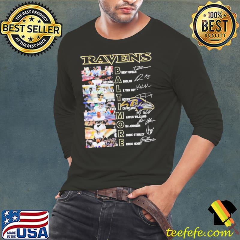 Baltimore Ravens Team Players 2024 Signatures s Long Sleeve Tee Baltimore Ravens Team Players 2024 Signatures s Long Sleeve Tee
