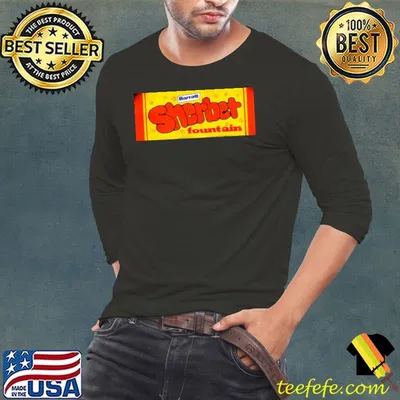 Barratt Sherbet Fountain logo shirt