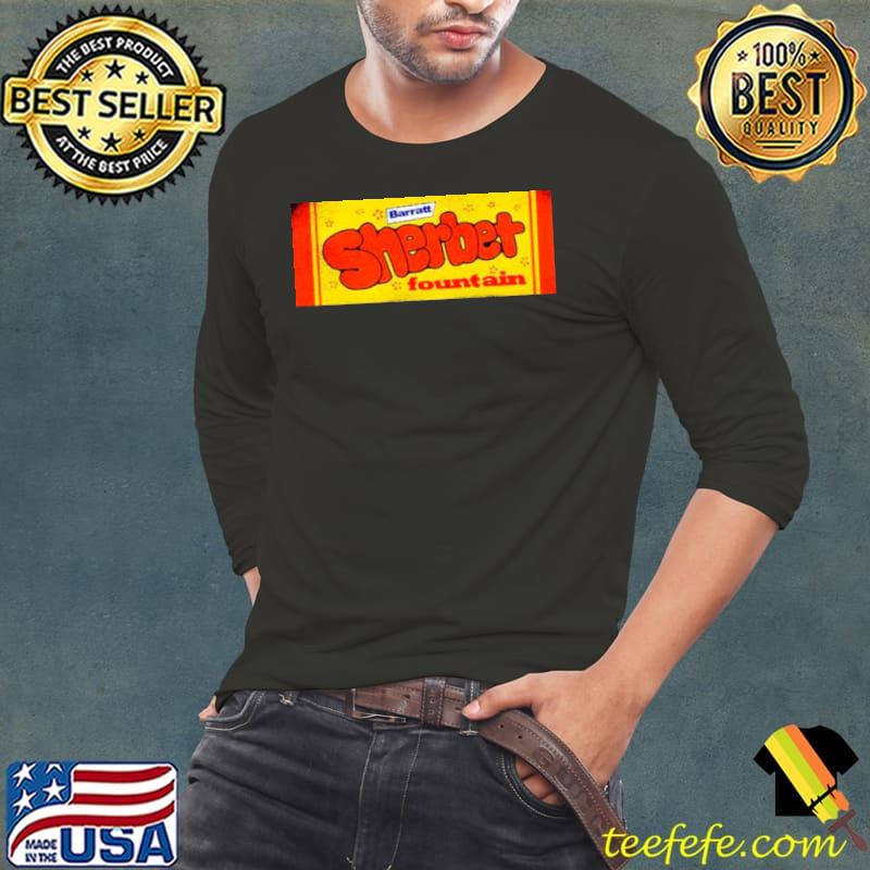 Barratt Sherbet Fountain logo shirt