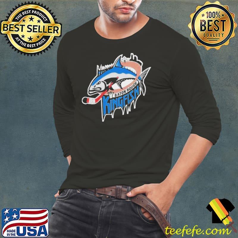 Baton Rouge Kingfish Hockey Shirt Long Sleeve Tee Baton Rouge Kingfish Hockey Shirt Long Sleeve Tee