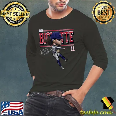 Bo Bichette American professional baseball shortstop Toronto Cartoon T-Shirt
