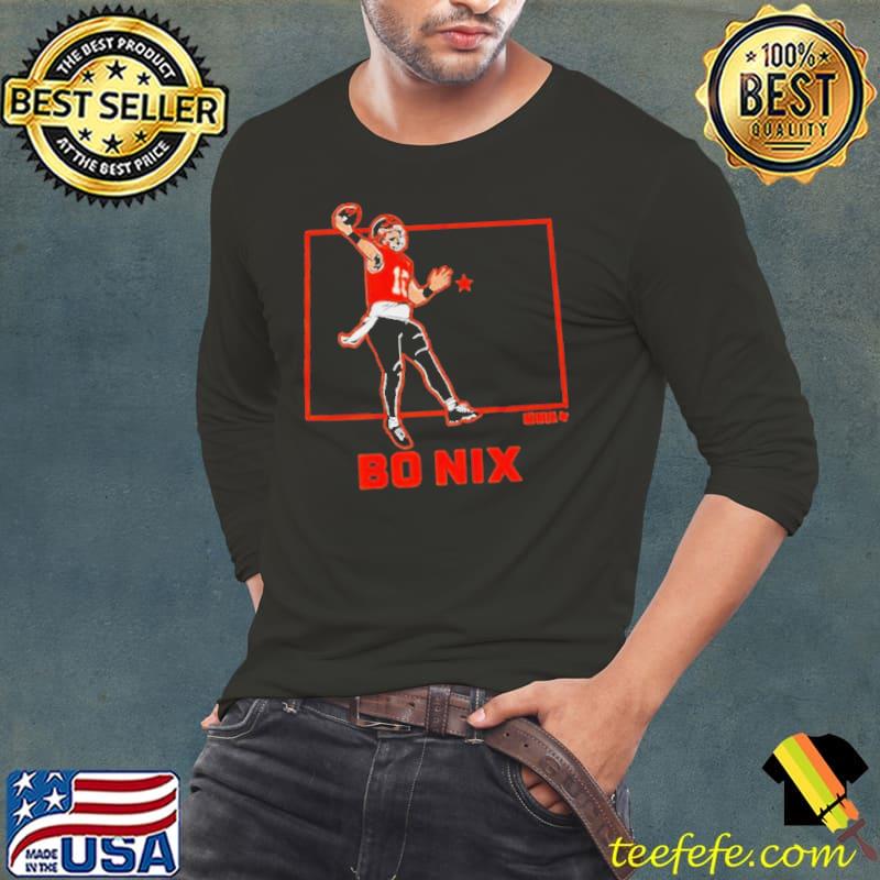 Bo Nix State Star s Long Sleeve Tee Bo Nix State Star s Long Sleeve Tee