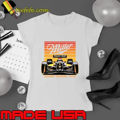Bobby Rahal 1993 Vintage American former auto racing driver T-Shirt