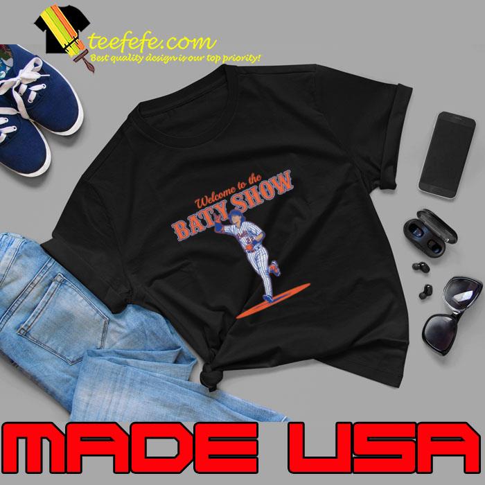 Brett Baty American professional baseball third baseman Welcome To The Baty Show T-Shirt Unisex Brett Baty American professional baseball third baseman Welcome To The Baty Show T-Shirt Unisex