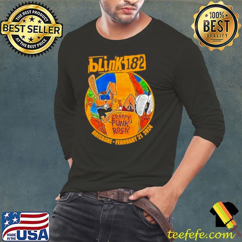 Brisbane Entertainment Crappy Punk Rock Centre Blink 182 Brisbane Australia Tour 2024 s Long Sleeve Tee Brisbane Entertainment Crappy Punk Rock Centre Blink 182 Brisbane Australia Tour 2024 s Long Sleeve Tee