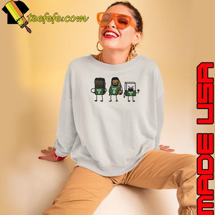 Brownie Potatum White chocolate Boston Celtics s Sweatshirt Brownie Potatum White chocolate Boston Celtics s Sweatshirt