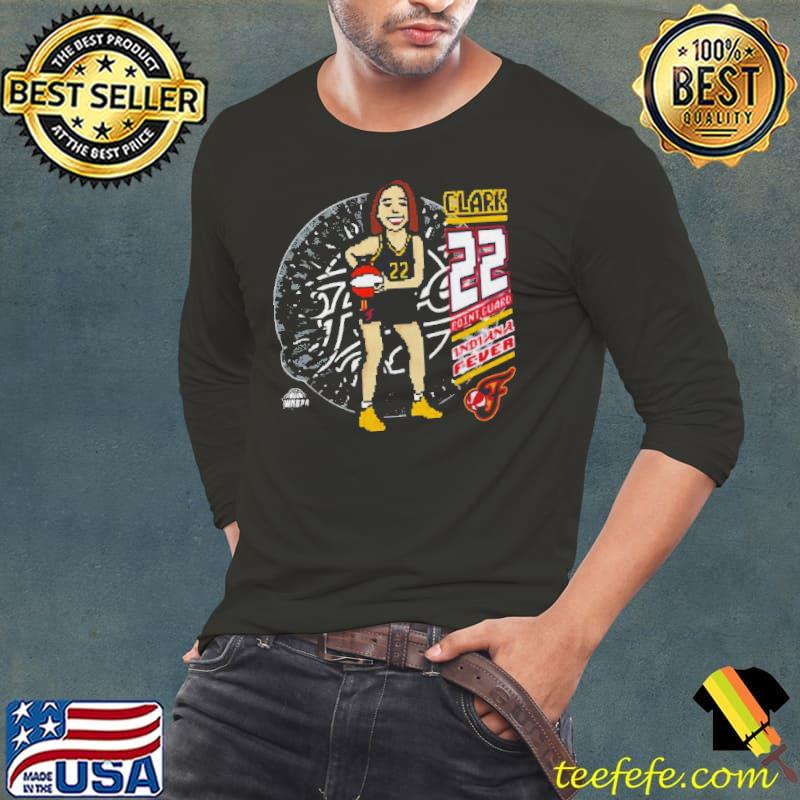Caitlin Clark Indiana Fever Player 8-Bit Shirt Long Sleeve Tee Caitlin Clark Indiana Fever Player 8-Bit Shirt Long Sleeve Tee