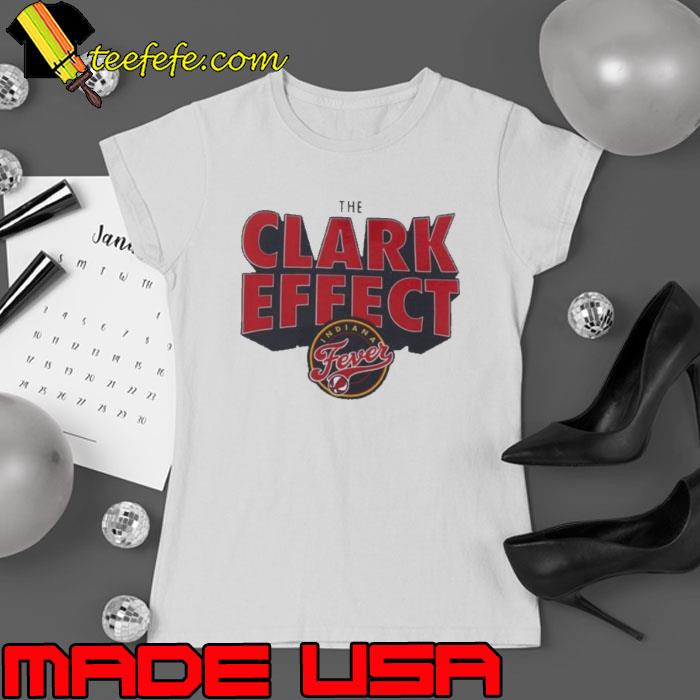 Caitlin Clark Indiana Fever The Clark Effect Shirt Ladies tee Caitlin Clark Indiana Fever The Clark Effect Shirt Ladies tee