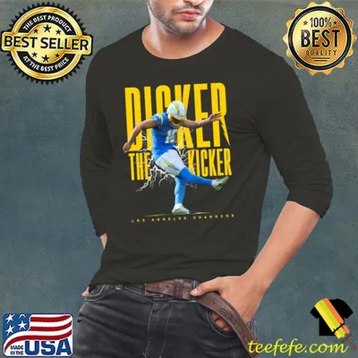 Cameron Dicker American football placekicker for the Los Angeles Chargers T-Shirt