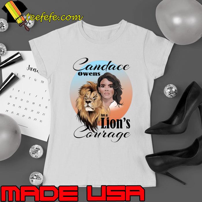 Candace Owens has a Lion's Courage bluered sun T-Shirt Candace Owens has a Lion's Courage bluered sun T-Shirt