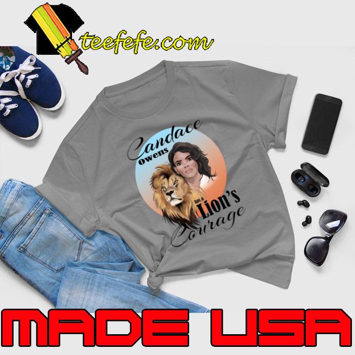 Candace Owens has a Lion's Courage bluered sun T-Shirt Unisex Candace Owens has a Lion's Courage bluered sun T-Shirt Unisex