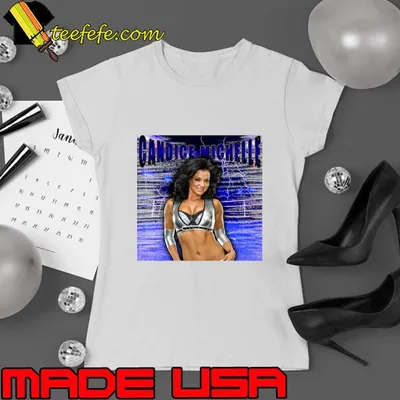 Candice Michelle American model actress and retired professional wrestler T-Shirt