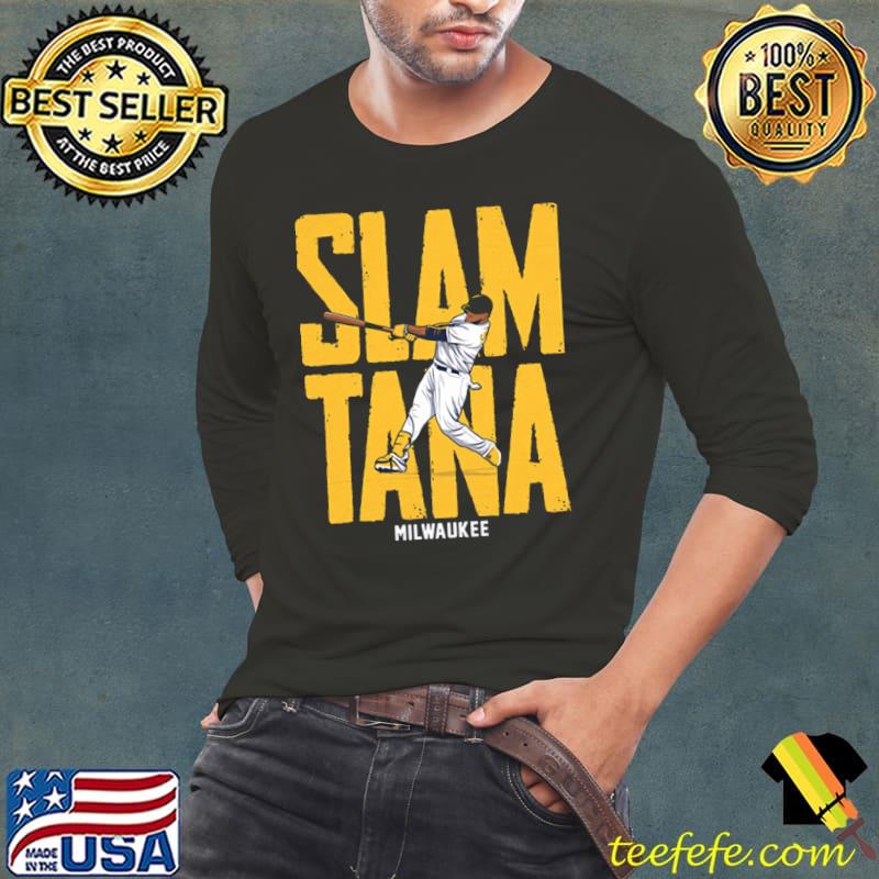 Carlos Santana Dominican-American professional Milwaukee Slamtana T-Shirt