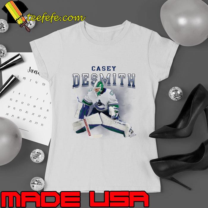 Casey DeSmith American professional ice hockey goaltender for the Vancouver Canucks T-Shirt Casey DeSmith American professional ice hockey goaltender for the Vancouver Canucks T-Shirt