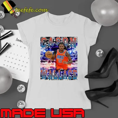 Cason Wallace Oklahoma City Thunder Guard T-Shirt