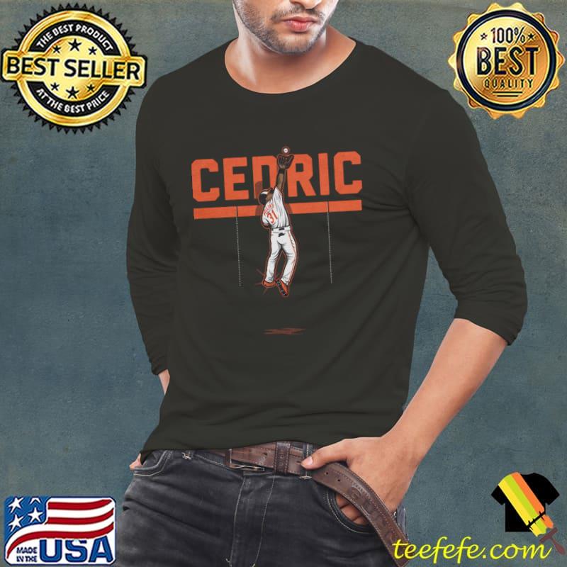 Cedric Mullins At The Wall American professional baseball center fielder T-Shirt