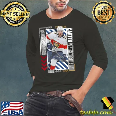Cer Verhaeghe Paper Version 10 Autographed Florida Panthers Replica T-Shirt