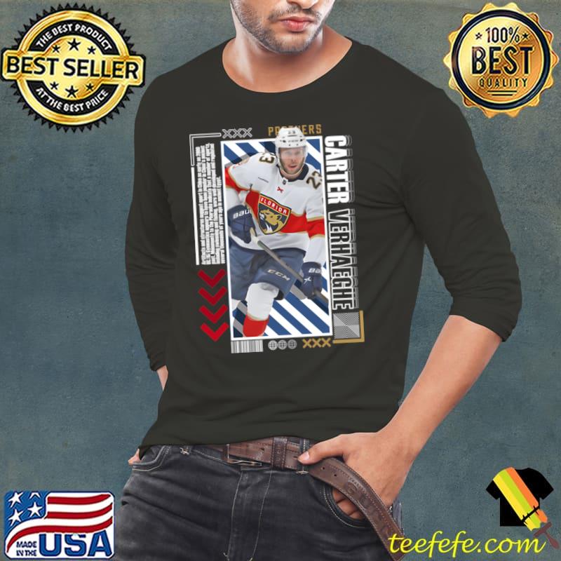 Cer Verhaeghe Paper Version 10 Autographed Florida Panthers Replica T-Shirt