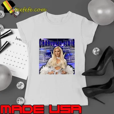 CHARLOTTE FLAIR American professional wrestler performs on the SmackDown brand T-Shirt