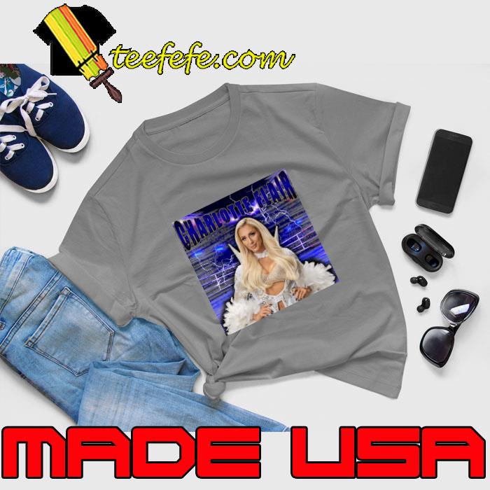 CHARLOTTE FLAIR American professional wrestler performs on the SmackDown brand T-Shirt Unisex CHARLOTTE FLAIR American professional wrestler performs on the SmackDown brand T-Shirt Unisex