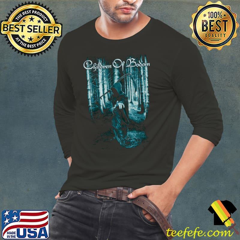 Children Of Bodom Finnish melodic death metal band T-Shirt Long Sleeve Tee Children Of Bodom Finnish melodic death metal band T-Shirt Long Sleeve Tee